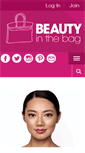 Mobile Screenshot of beautyinthebag.com